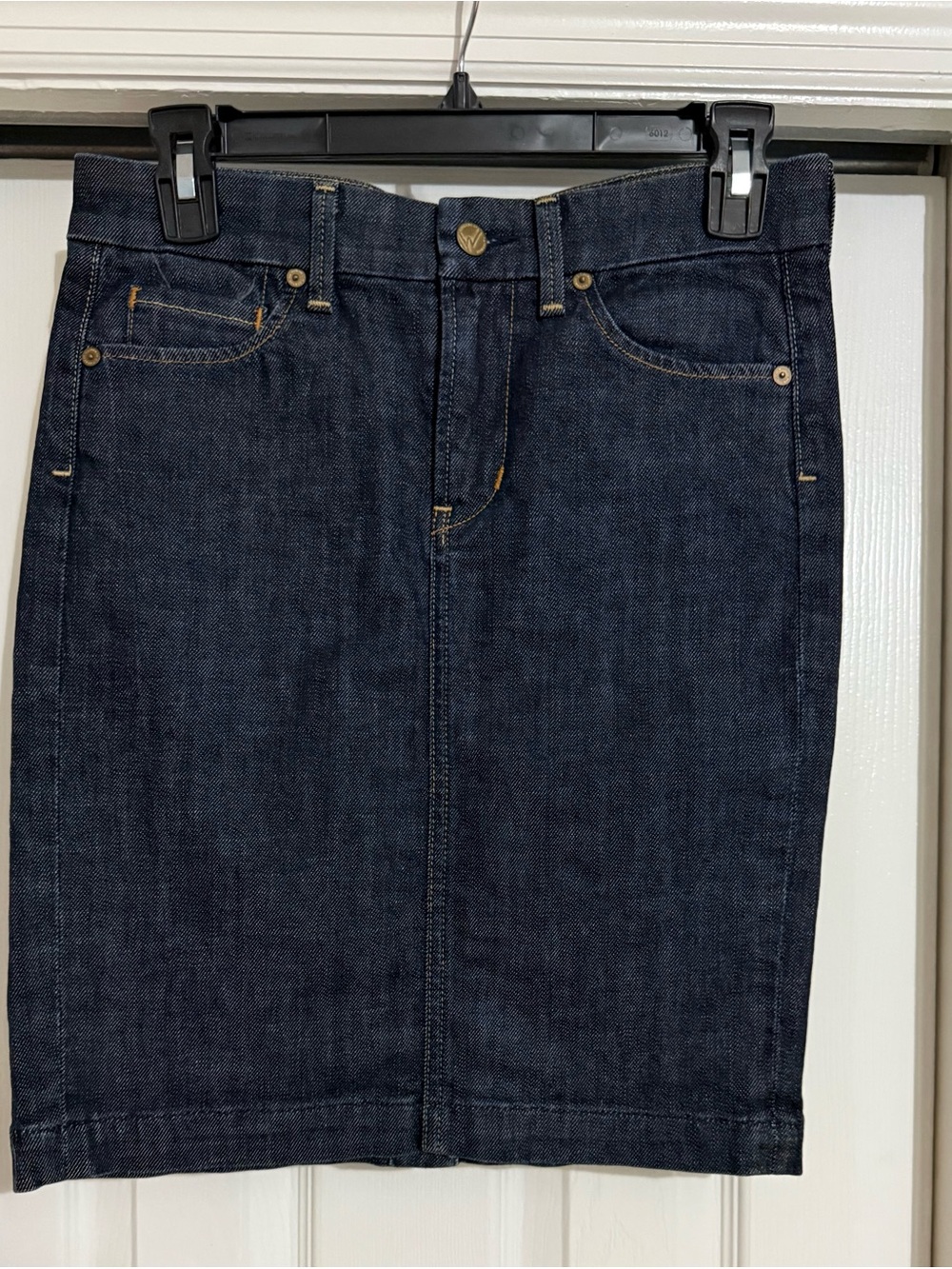 Citizens Of Humanity Dark Blue Denim Skirt
